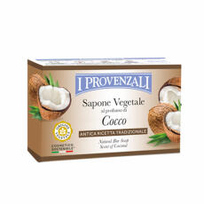 I Provenzali Natural Soap with Coconut 150 g - 100% vegan