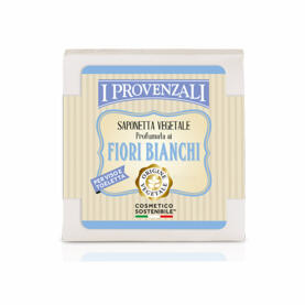 I Provenzali Natural soap white flowers for face and body...