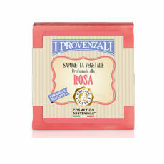 I Provenzali Natural Rose soap for face and body care 125g