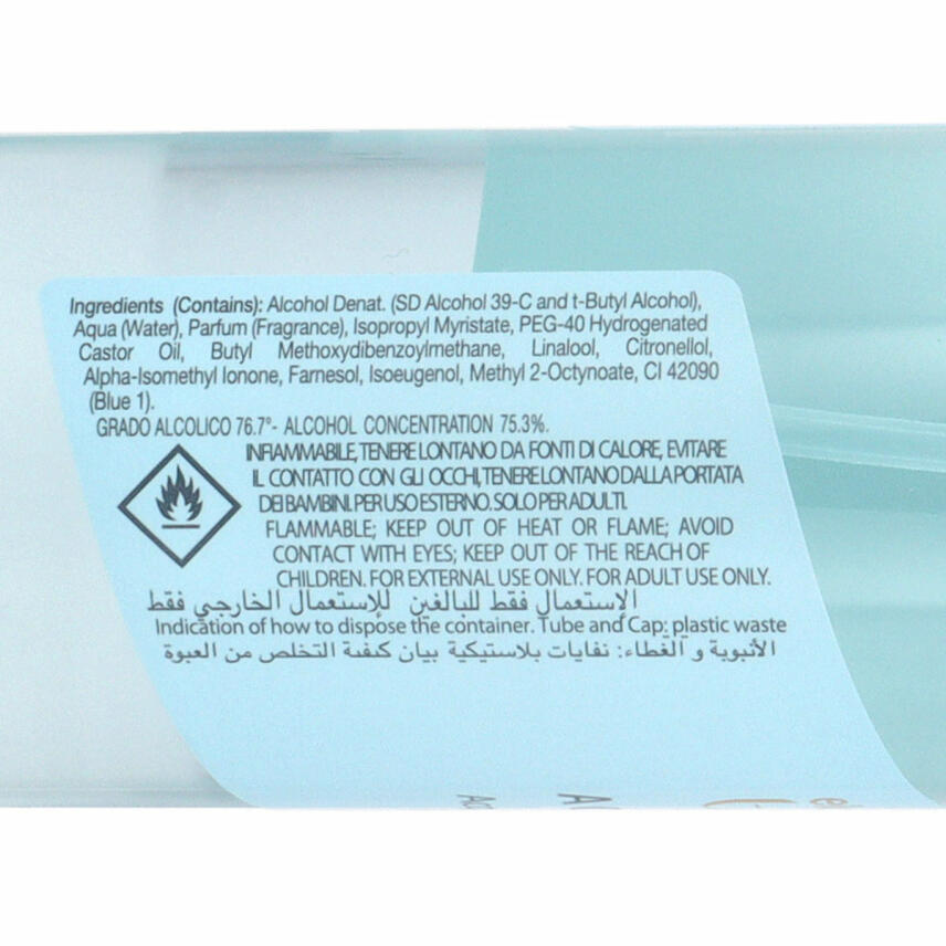 Elementi di Byblos Aquamarine K&ouml;rperwasser f&uuml;r Frauen 250 ml
