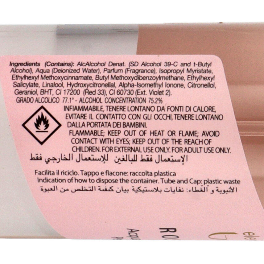 Elementi di Byblos Rose Quartz K&ouml;rperwasser f&uuml;r Frauen 250 ml