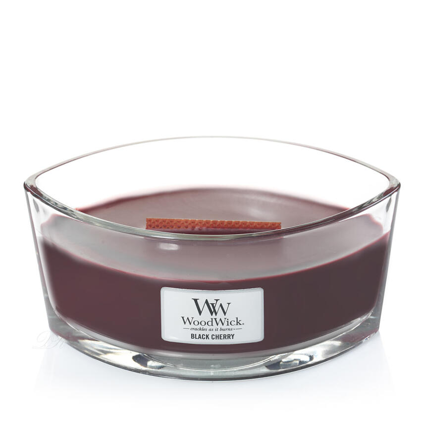WoodWick Black Cherry Ellipse Duftkerze 454 g