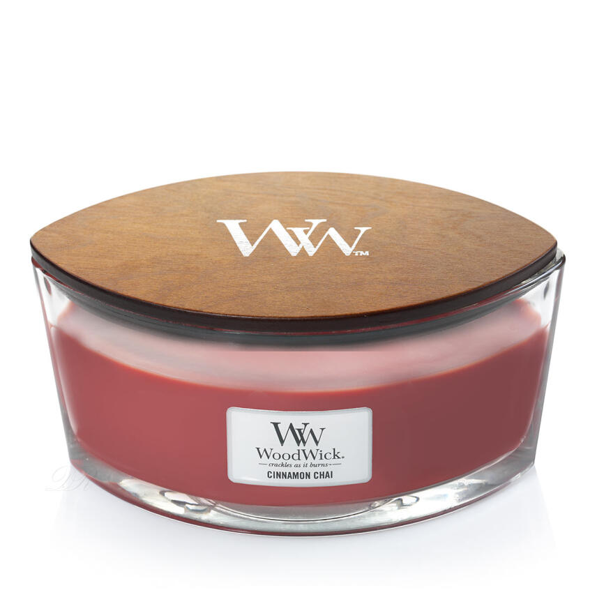 WoodWick Cinnamon Chai Ellipse Duftkerze 454 g