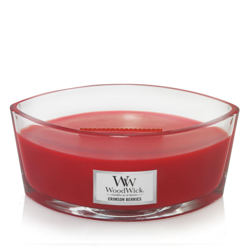WoodWick Crimson Berries Ellipse Duftkerze 454 g