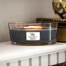 WoodWick Evening Onyx Ellipse Duftkerze 454 g