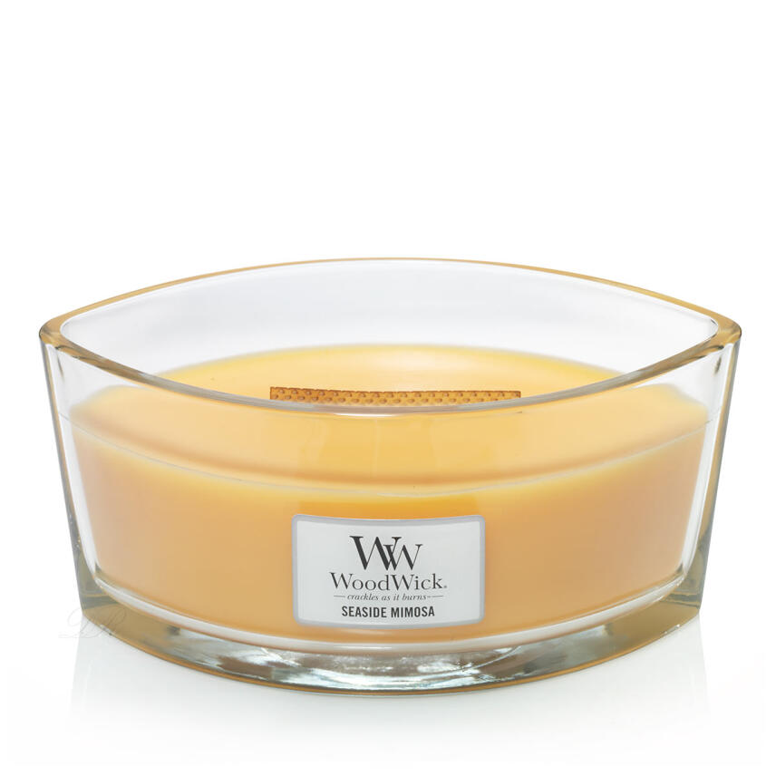 WoodWick Seaside Mimosa Ellipse Duftkerze 454 g
