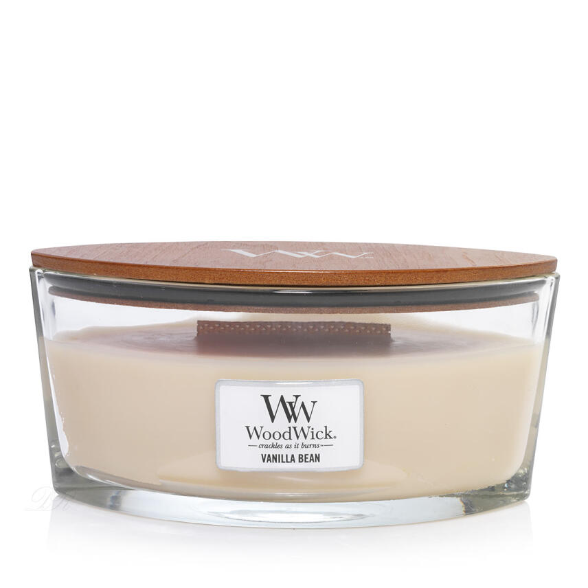 WoodWick Vanilla Bean Ellipse Duftkerze 454 g