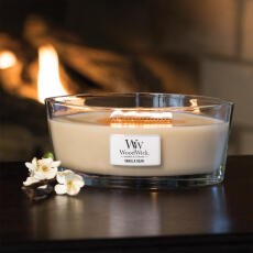 WoodWick Vanilla Bean Ellipse Duftkerze 454 g
