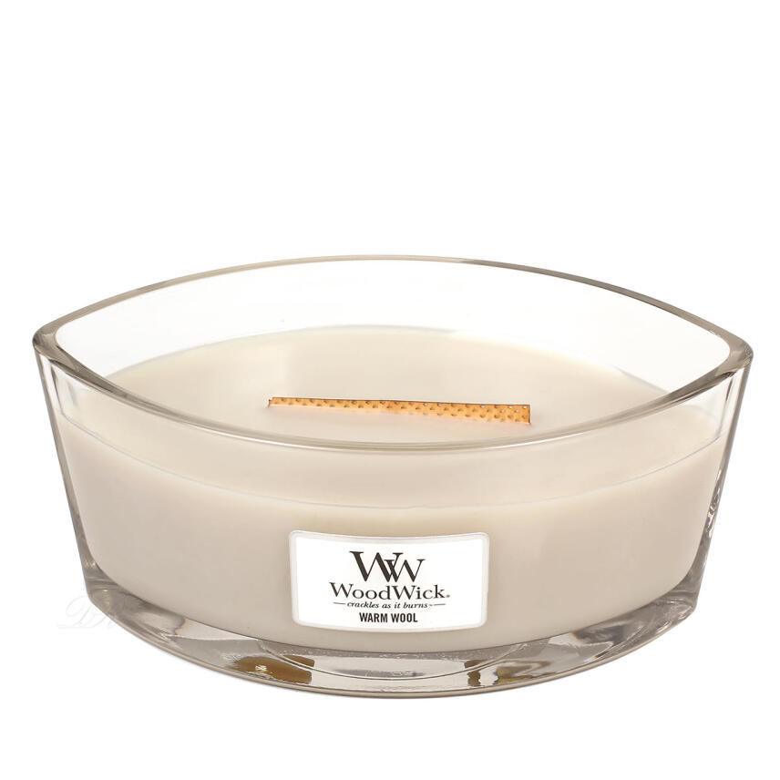 WoodWick Warm Wool Ellipse Duftkerze 454 g