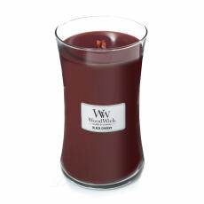 WoodWick Black Cherry Gro&szlig;es Glas Duftkerze 610 g