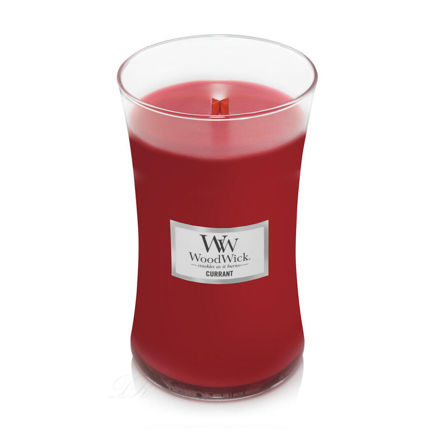 WoodWick Currant Gro&szlig;es Glas Duftkerze 610 g