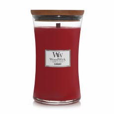 WoodWick Currant Gro&szlig;es Glas Duftkerze 610 g