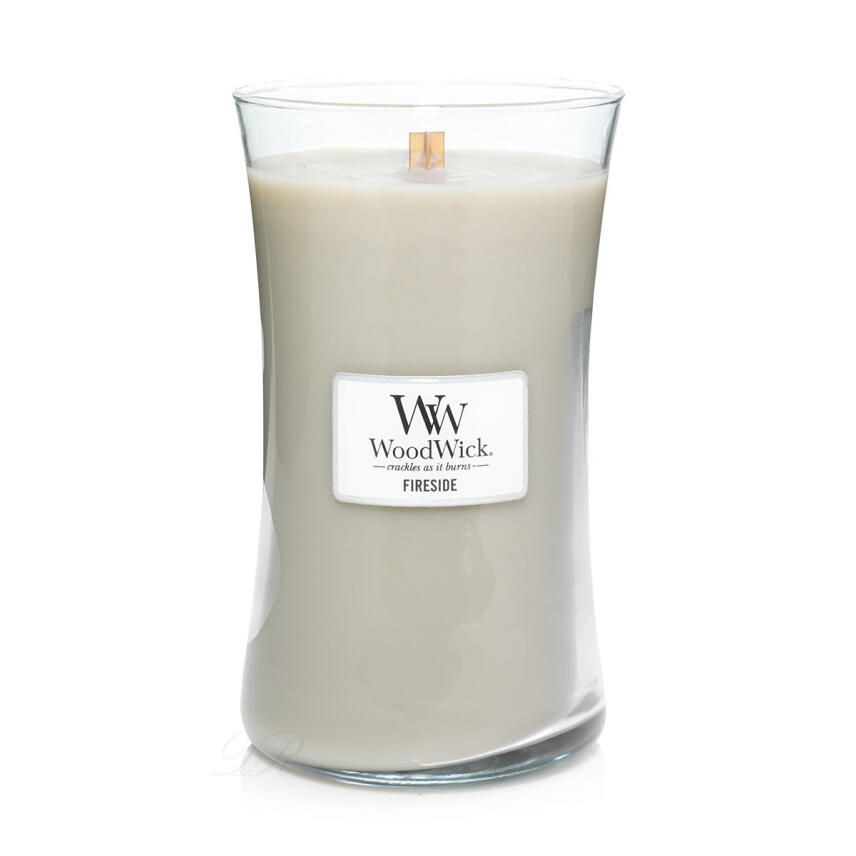 WoodWick Fireside Gro&szlig;es Glas Duftkerze 610 g