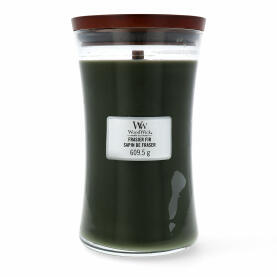 WoodWick Fraser Fir Large Jar Scented Candle 610 g /...