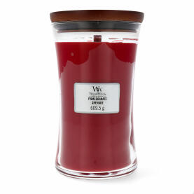 WoodWick Pomegranate Großes Glas Duftkerze 610 g