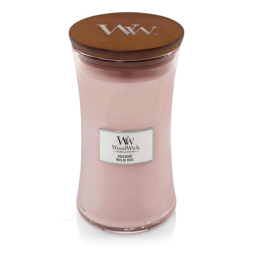 WoodWick Rosewood Gro&szlig;es Glas Duftkerze 610 g