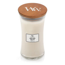 WoodWick Smoked Jasmine Gro&szlig;es Glas Duftkerze 610 g