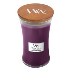 WoodWick Spiced Blackberry Gro&szlig;es Glas Duftkerze 610 g