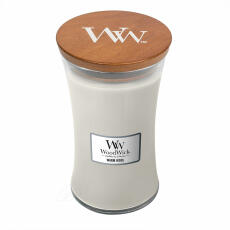 WoodWick Warm Wool Gro&szlig;es Glas Duftkerze 610 g