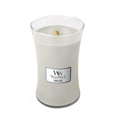 WoodWick Warm Wool Gro&szlig;es Glas Duftkerze 610 g