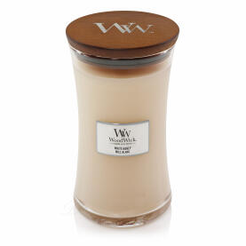 WoodWick White Honey Großes Glas Duftkerze 610 g