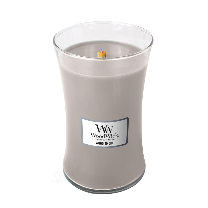 WoodWick Wood Smoke Gro&szlig;es Glas Duftkerze 610 g