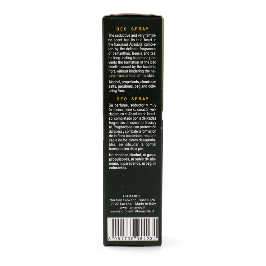 LAmande Narciso Supremo Deo Spray 100 ml
