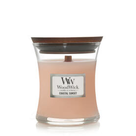 WoodWick Coastal Sunset Kleines Glas Duftkerze 85 g