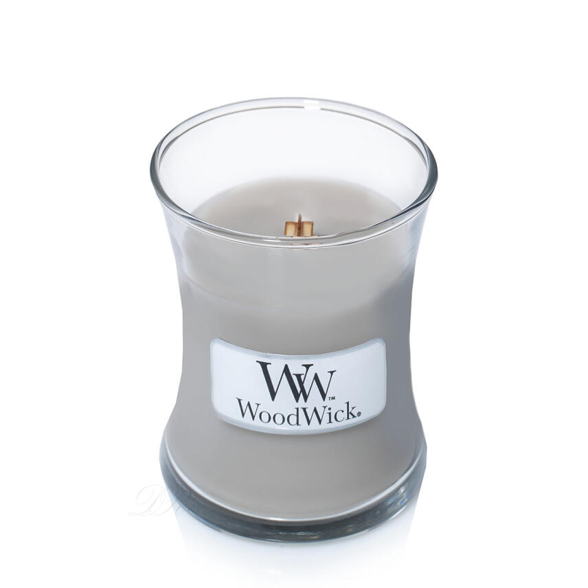 WoodWick Fireside Kleines Glas Duftkerze 85 g