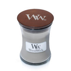 WoodWick Fireside Kleines Glas Duftkerze 85 g