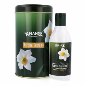 LAmande Narciso Supremo Bade und Duschgel in Geschenkdose 250 ml