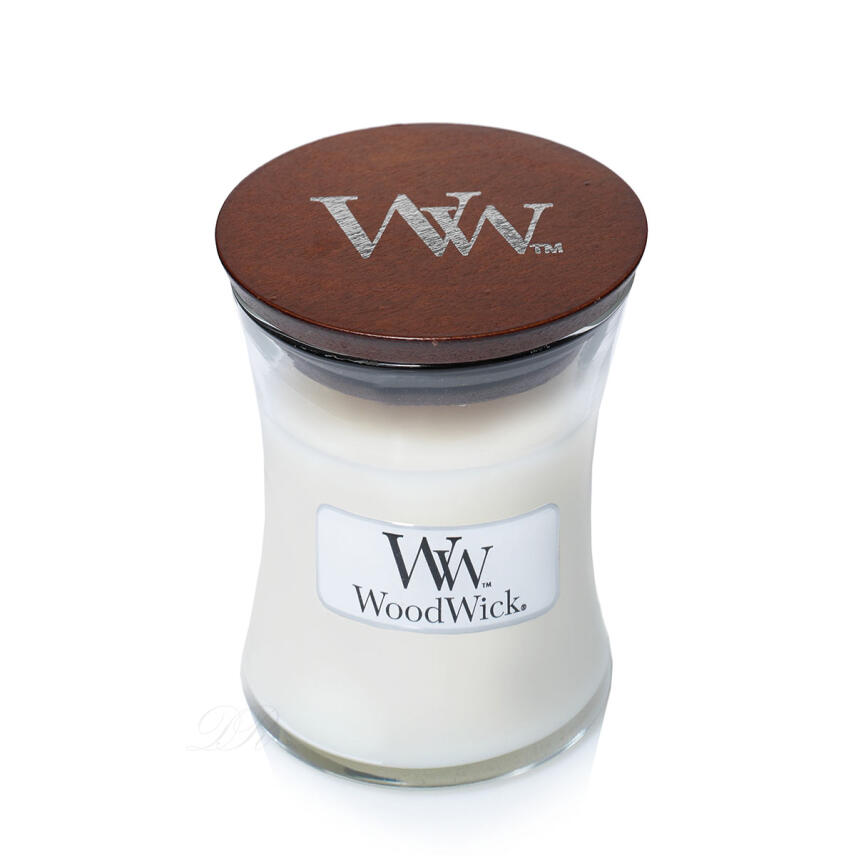 WoodWick Island Coconut Kleines Glas Duftkerze 85 g