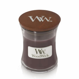 WoodWick Suede & Sandalwood Small Jar Scented Candle...