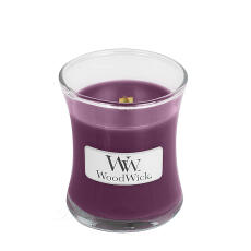 WoodWick Spiced Blackberry Kleines Glas Duftkerze 85 g