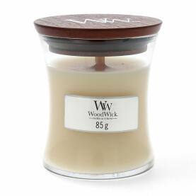 WoodWick Vanilla Bean Kleines Glas Duftkerze 85 g