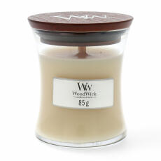 WoodWick Vanilla Bean Kleines Glas Duftkerze 85 g