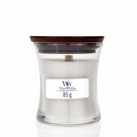 WoodWick Warm Wool Kleines Glas Duftkerze 85 g