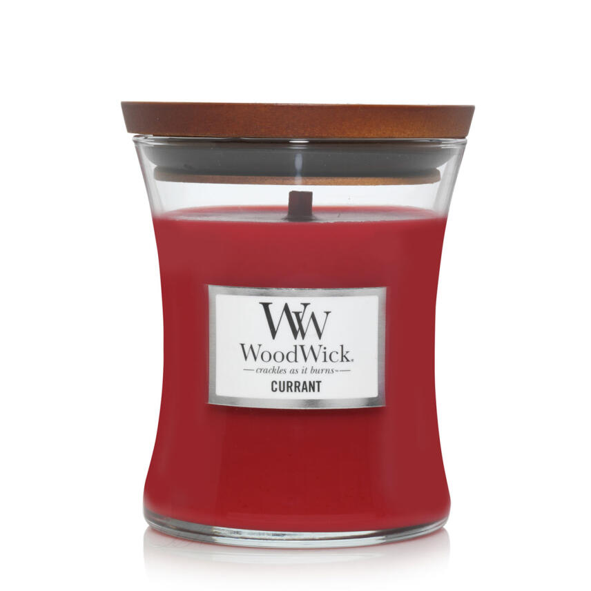 WoodWick Currant Mittleres Glas Duftkerze 275 g