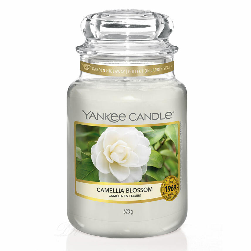 Yankee Candle Camellia Blossom Duftkerze Gro&szlig;es Glas 623 g