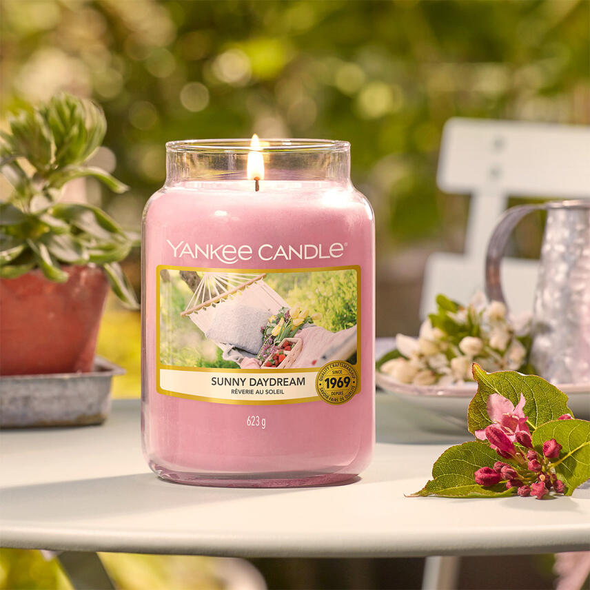 Yankee Candle Sunny Daydream Duftkerze Gro&szlig;es Glas 623 g