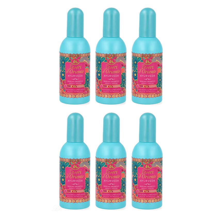 Tesori dOriente Ayurveda Eau de Toilette 6 x 100 ml