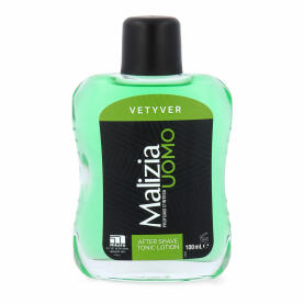 MALIZIA UOMO VETYVER After Shave TONIC Lotion 100ml ohne...