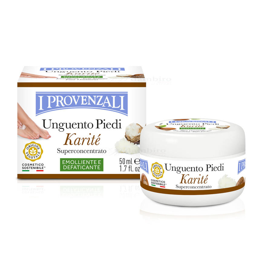 I Provenzali Fu&szlig;salbe Konzentrat Karit&eacute; Sheabutter 50 ml