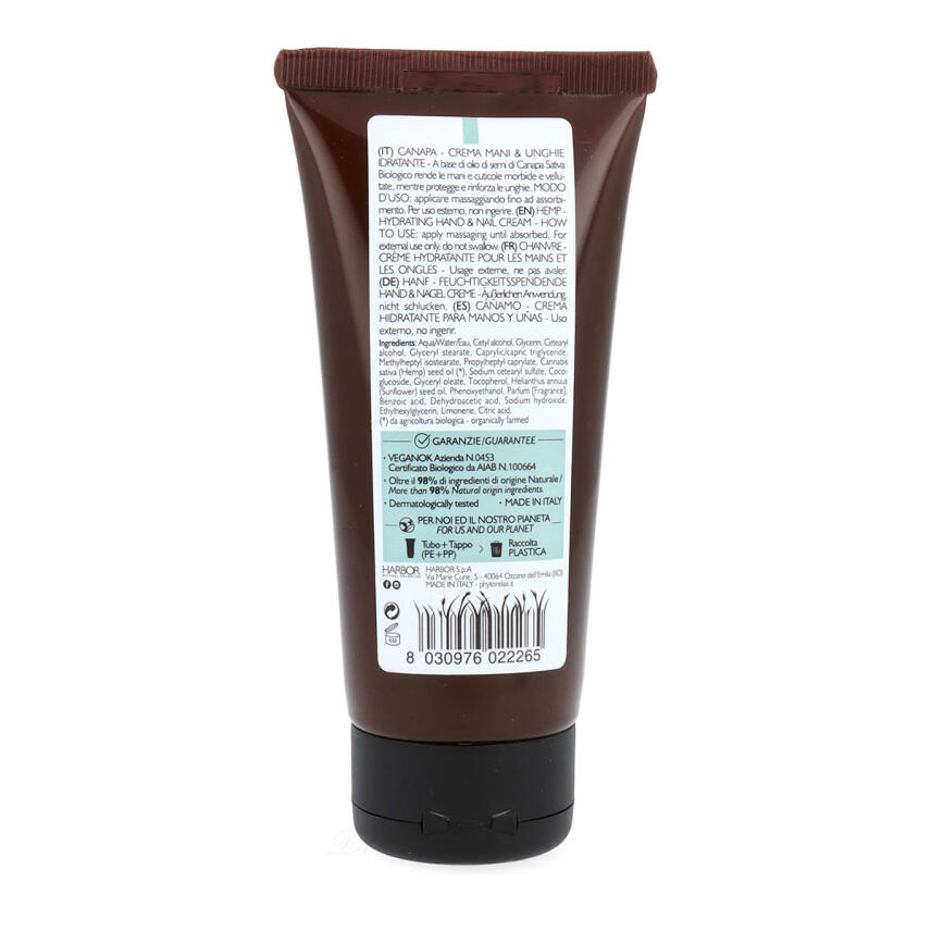 Phytorelax Canapa - Hanf Feuchtigkeitsspendende Handcreme 75 ml