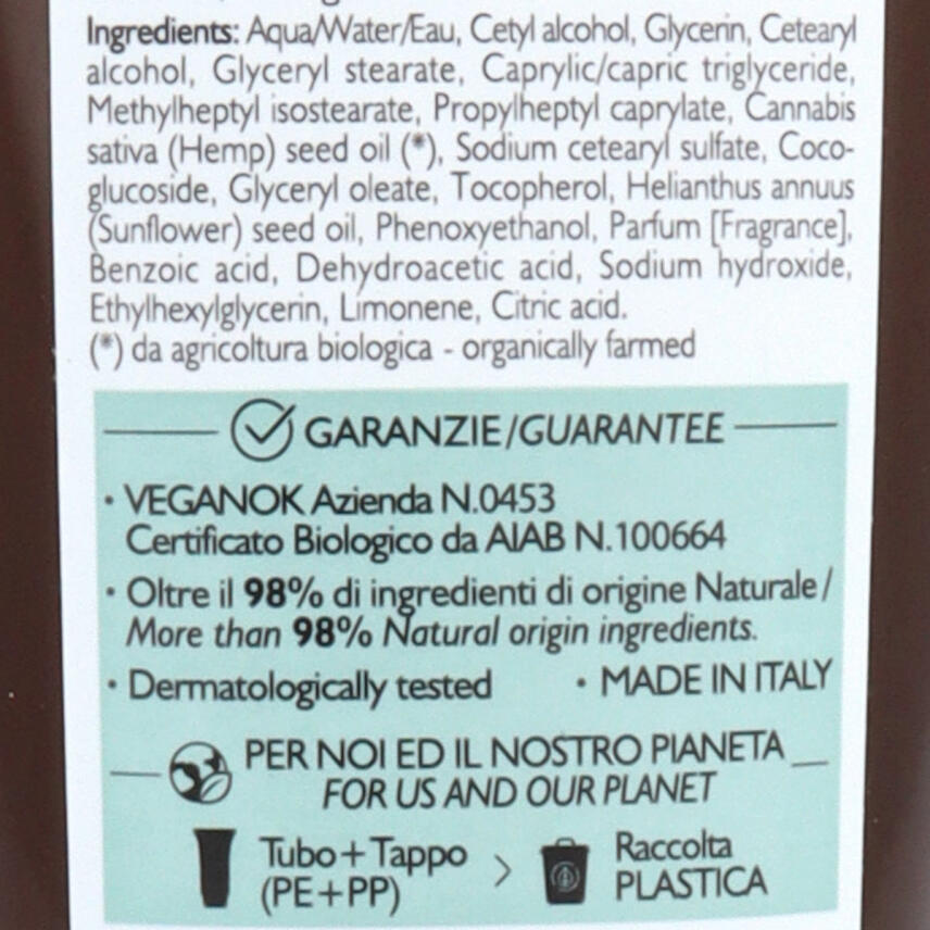 Phytorelax Canapa - Hanf Feuchtigkeitsspendende Handcreme 75 ml