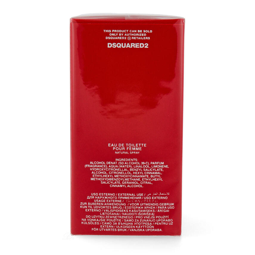 Dsquared2 Red Wood Eau de Toilette  f&uuml;r Damen 100ml