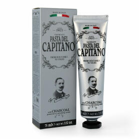 Pasta del Capitano Premium Collection Charcoal toothpaste...