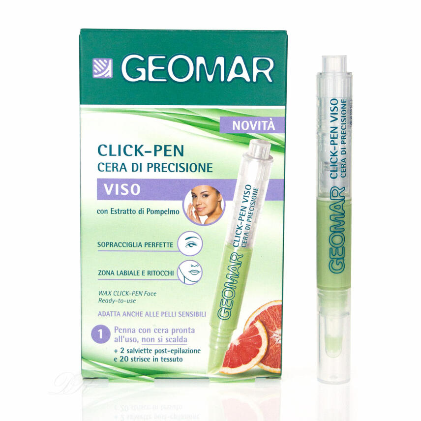GEOMAR Wachsstift Click Pen f&uuml;r Augenbrauen - Ready to Use