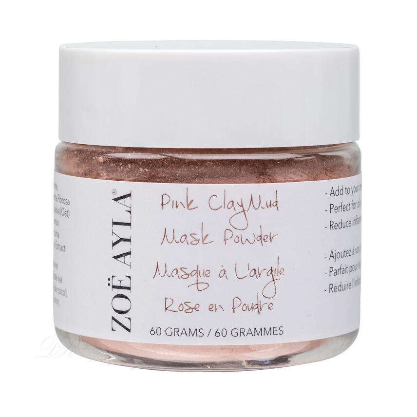 Zo&euml; Ayla Pink Clay Mud Puder Maske 60 ml