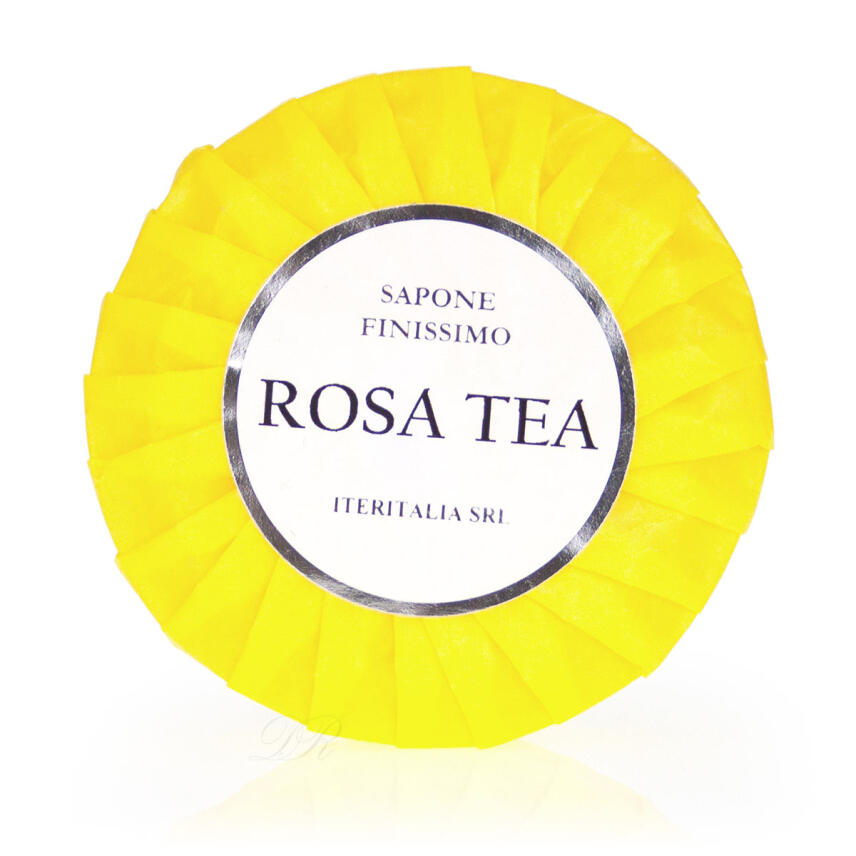 Iteritalia feine Seife in Plisee Papier Rosa 100 g